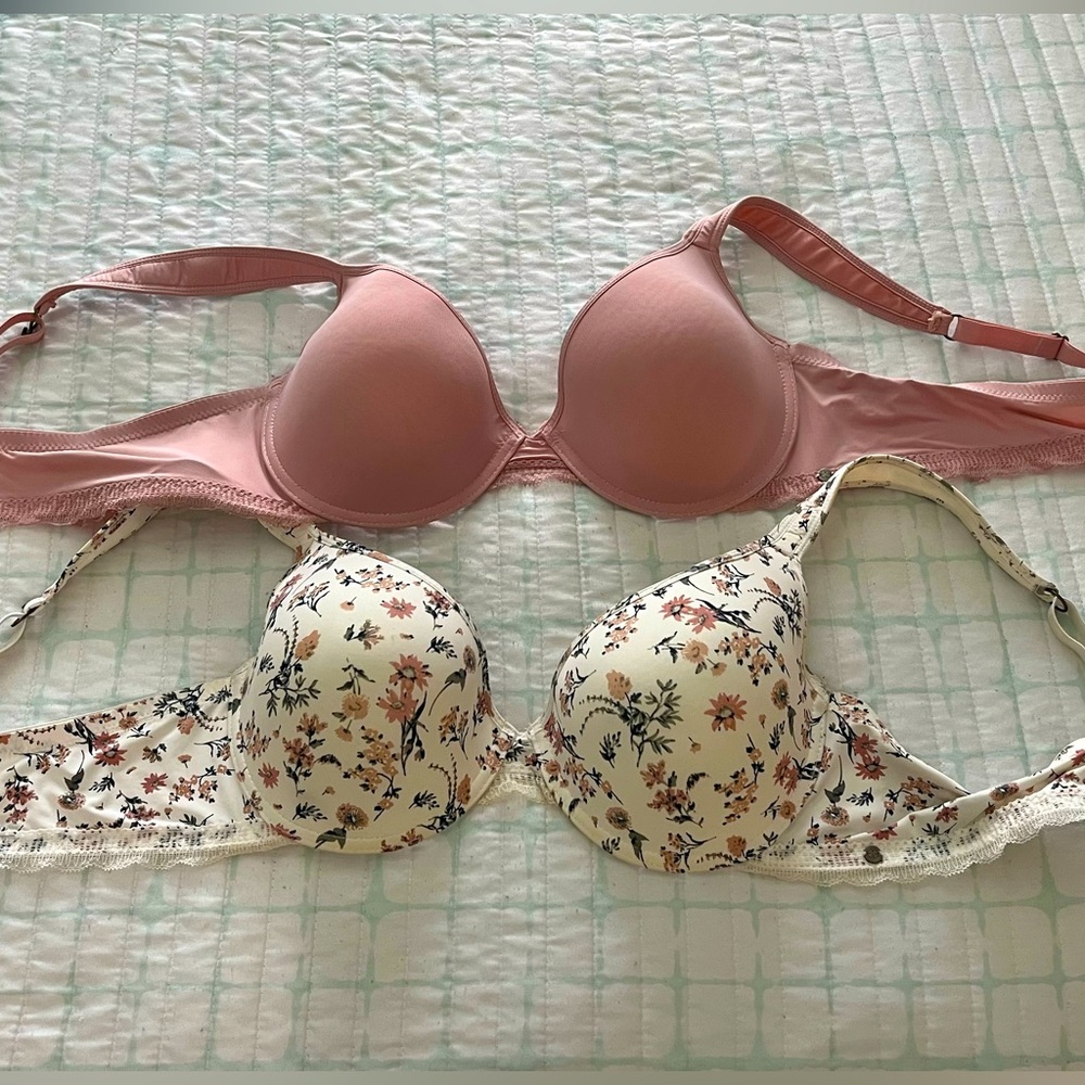 2 Lucky Brand Bras 42C regular and racerback